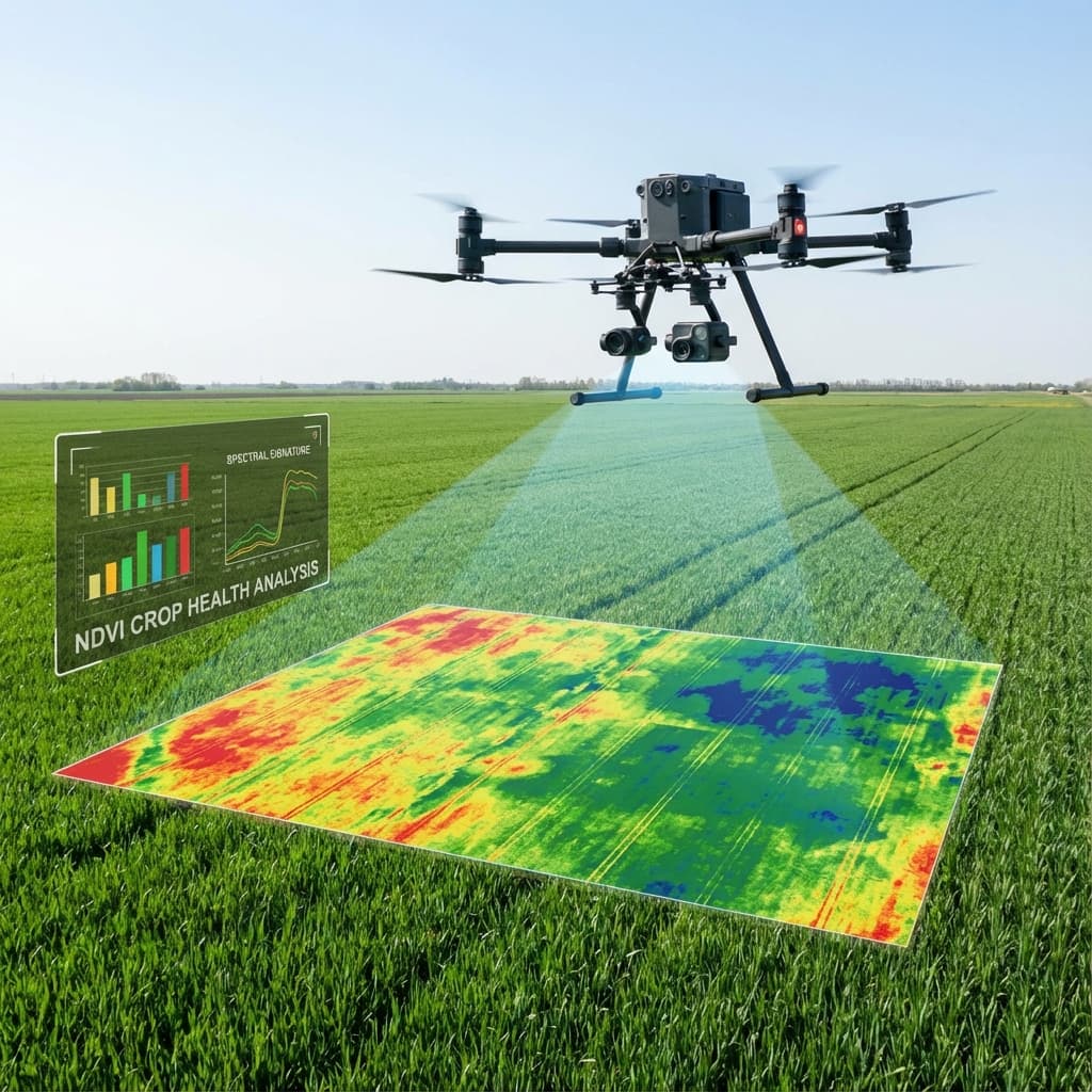 Servicio de Agricultura 4.0 y Pulverización en Madrid